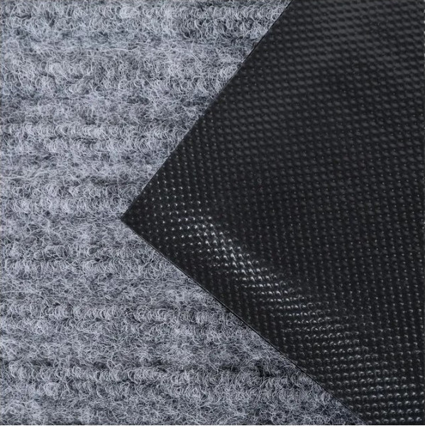 Изображение товара Коврик грязезащитный Kovroff Стандарт ребристый 90x150 / 21002 (серый)