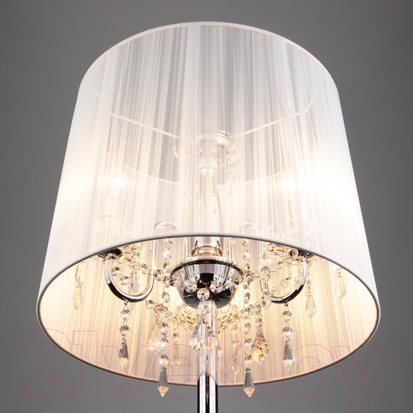 Изображение товара Торшер Евросвет Allata 2045/3F (хром/белый)