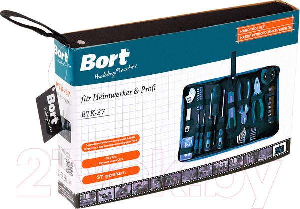 Изображение товара Универсальный набор инструментов Bort BTK-37 (93722388)