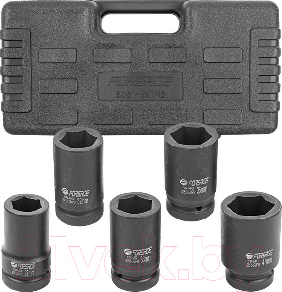 Изображение товара Набор головок слесарных Forsage F-8051-5MPB (54607)