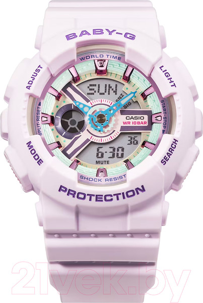 Изображение товара Часы наручные женские Casio BA-110XPM-6A