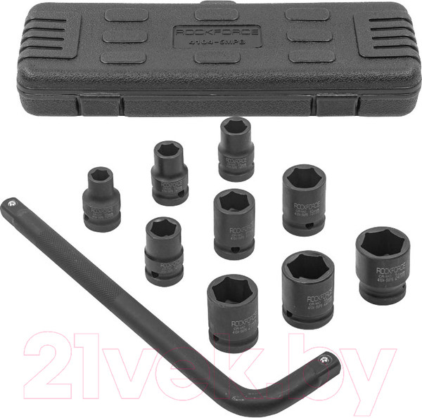 Изображение товара Набор головок слесарных RockForce RF-4104-5MPB