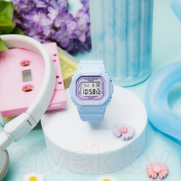 Изображение товара Часы наручные женские Casio BGD-565SC-2E