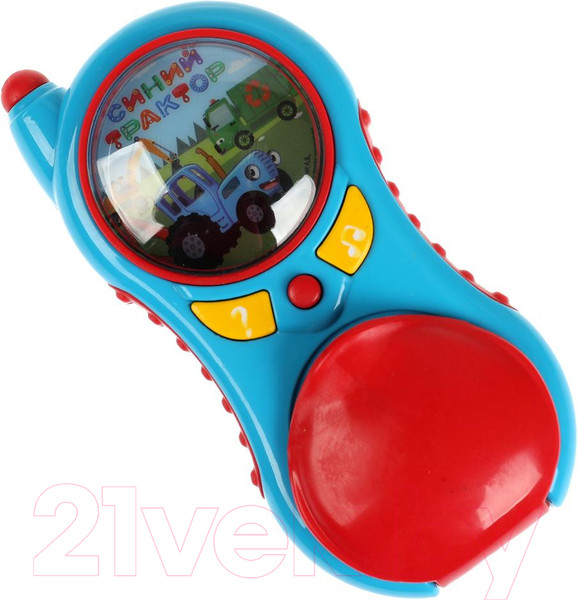 Изображение товара Развивающая игрушка Умка Музыкальный телефон Синий трактор / ZY967256-R4