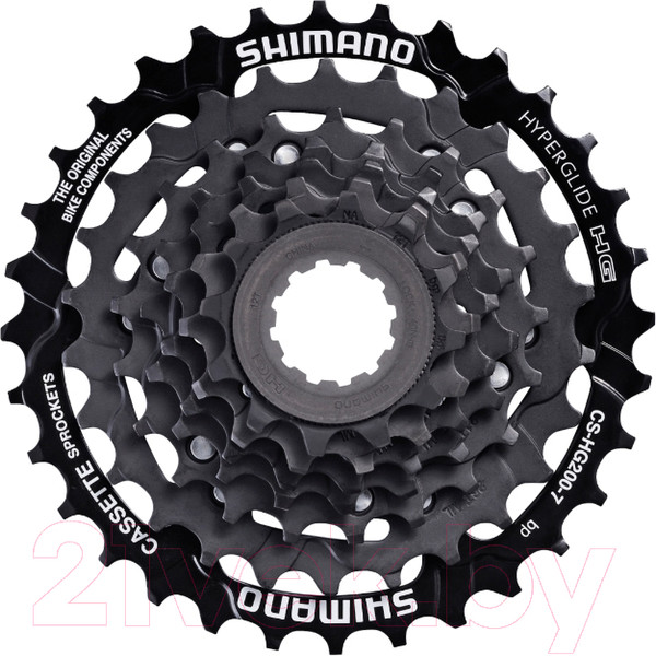 Изображение товара Кассета для велосипеда Shimano CS-HG200-7 / ACSHG2007232T (7ск, 11-32Т)