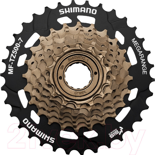 Изображение товара Трещотка для велосипеда Shimano MF-TZ500-7 / AMFTZ5007434 (7ск,14-34Т)