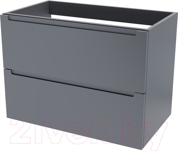 Изображение товара Тумба под умывальник ЗОВ Дион 70 / D70LAFM7015MKV5 (графит матовый)