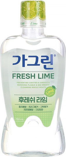 Изображение товара Ополаскиватель для полости рта Garglin Lime (750мл)