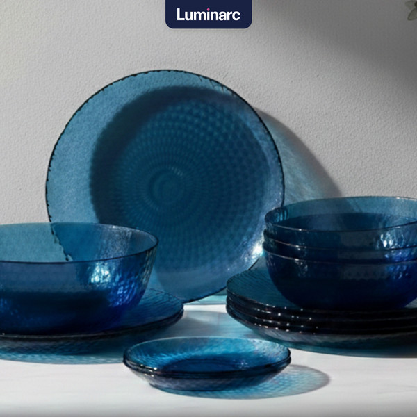 Изображение товара Набор тарелок Luminarc Идиллия Лондон Топаз O0203 (19шт)