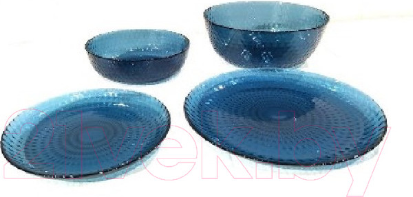 Изображение товара Набор тарелок Luminarc Идиллия Лондон Топаз O0203 (19шт)