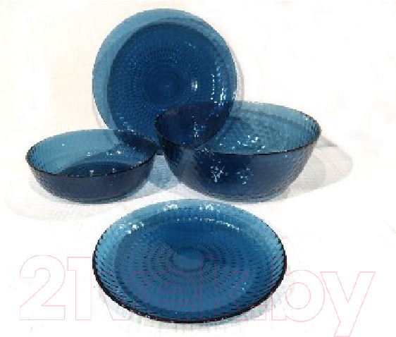 Изображение товара Набор тарелок Luminarc Идиллия Лондон Топаз O0203 (19шт)