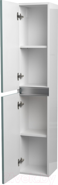 Изображение товара Шкаф-пенал для ванной ЗОВ Лира 150 / LP150MW0MAGVA (адриатик)