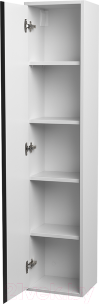 Изображение товара Шкаф-пенал для ванной ЗОВ Парма 150 / PP150LWP0MWMC1B (белый матовый)