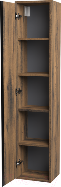 Изображение товара Шкаф-пенал для ванной ЗОВ Парма 150 / PP150LA0MAMC1B (аттик)