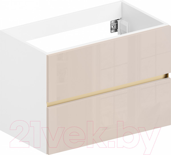 Изображение товара Тумба под умывальник ЗОВ Лира 60 / L60MW0MTGVG (тальк)