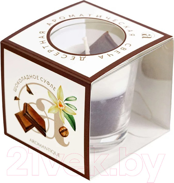 Изображение товара Свеча Aromantique Шоколадное суфле (60г)