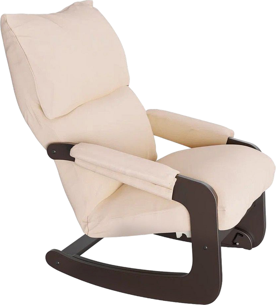 Изображение товара Кресло-качалка Glider Амадео ВБ №81 (венге/бежевый)