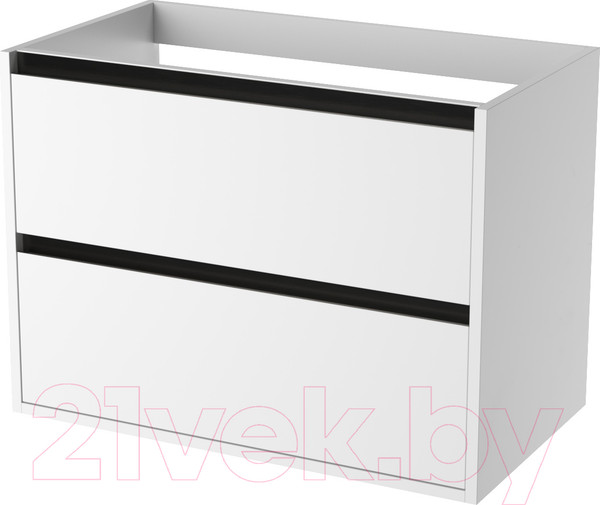 Изображение товара Тумба под умывальник ЗОВ Парма 90 / P90LWP0MWMC1B (белый матовый)