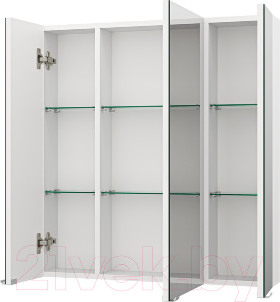 Изображение товара Шкаф с зеркалом для ванной Misty Аура 75 / Э-Аур02075-01