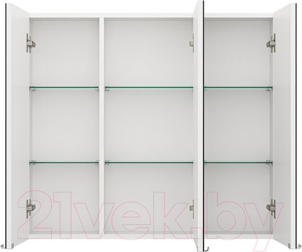 Изображение товара Шкаф с зеркалом для ванной Misty Аура 90 / Э-Аур02090-01