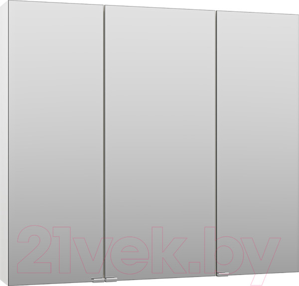 Изображение товара Шкаф с зеркалом для ванной Misty Аура 90 / Э-Аур02090-01