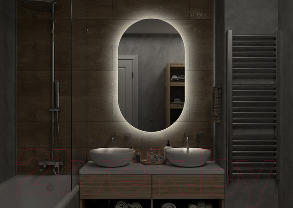 Изображение товара Зеркало Misty Титавин 65 / ТИТ-02-65/110-14