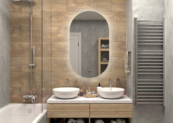 Изображение товара Зеркало Misty Титавин 65 / ТИТ-02-65/110-14