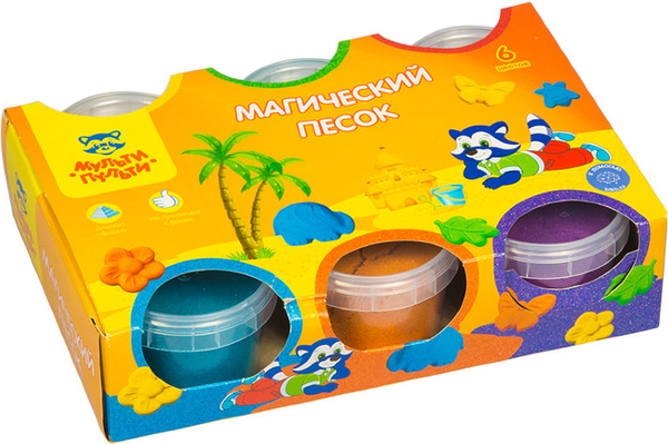 Изображение товара Набор для лепки Мульти-пульти Приключения Енота ПН_15815 / 539 (6цв)