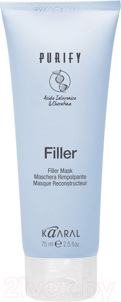 Изображение товара Маска для волос Kaaral Для придания плотности волосам Filler Mask (75мл)