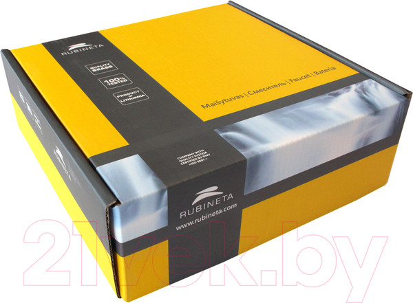 Изображение товара Смеситель Rubineta Modena-18 (BK/RG) / MD800638