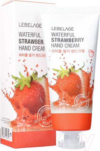 Изображение товара Крем для рук Lebelage Waterful Strawberry Hand Cream (100мл)