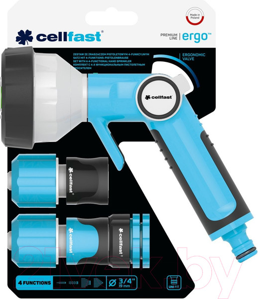 Изображение товара Набор поливочный Cellfast Ergo 3/4'' / 53-545