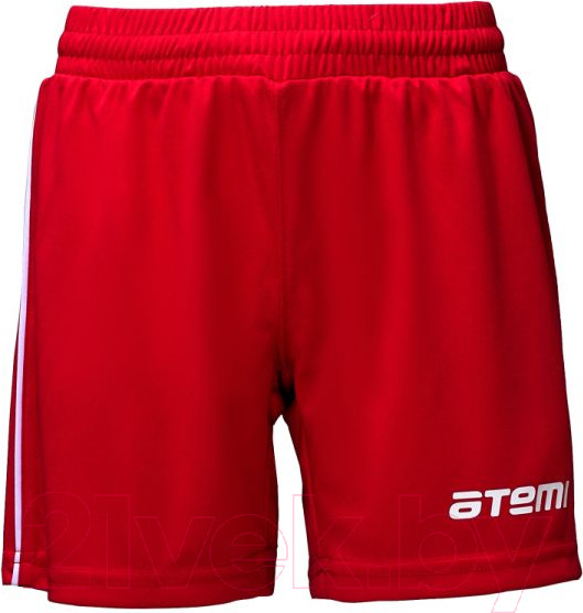 Изображение товара Шорты футбольные Atemi ASHO-002JSS23-RED (р-р 140)