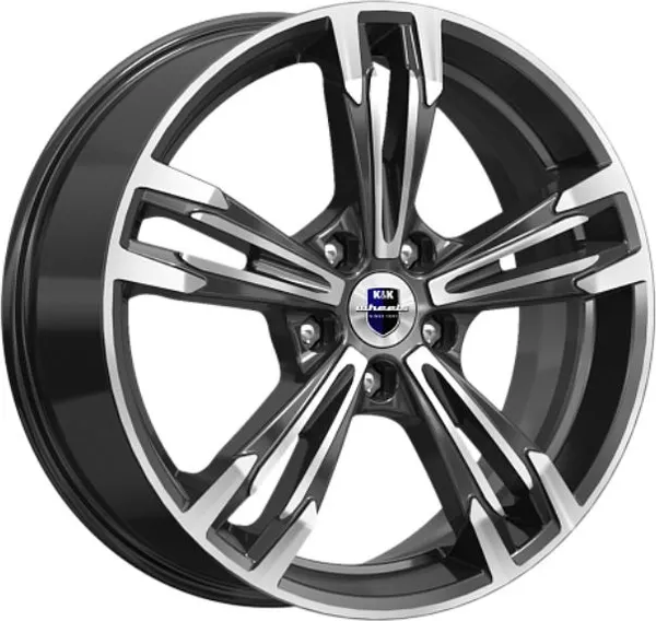 Литой диск K&K Karrera Light 18x7" 5x114.3мм DIA 67.1мм ET 38мм Алмаз черный — фото 3