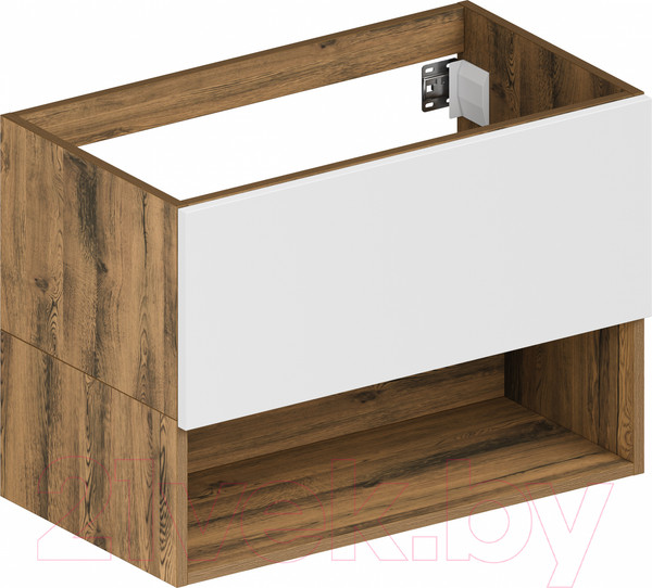 Изображение товара Тумба под умывальник ЗОВ Кито-2 60 / 2K60LA0MWM (аттик/белый матовый)