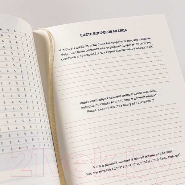 Изображение товара Мотивационный ежедневник Альпина 6 минут Pure. Ежедневник, который изменит вашу жизнь (9785961483857 / Спенст Д.)