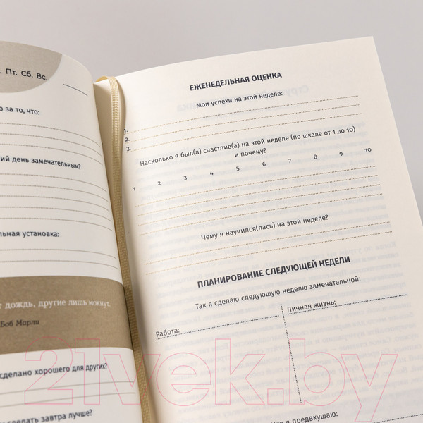 Изображение товара Мотивационный ежедневник Альпина 6 минут Pure. Ежедневник, который изменит вашу жизнь (9785961483857 / Спенст Д.)