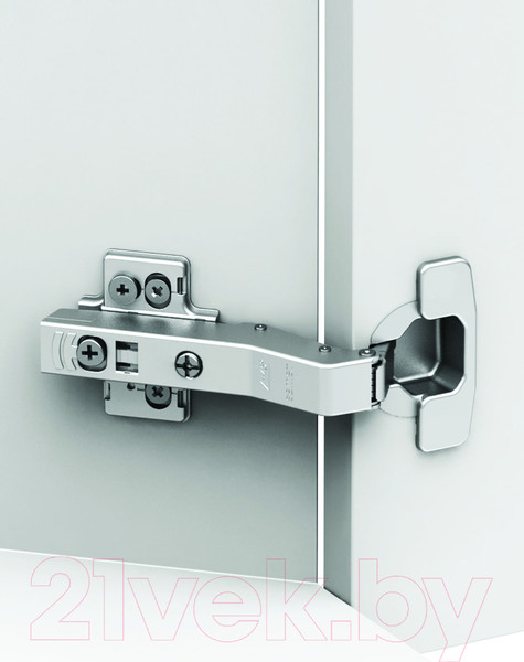 Изображение товара Комплект петель мебельных Samet Master 45° / 10100442-10 (10шт, накладные со встроенным доводчиком)