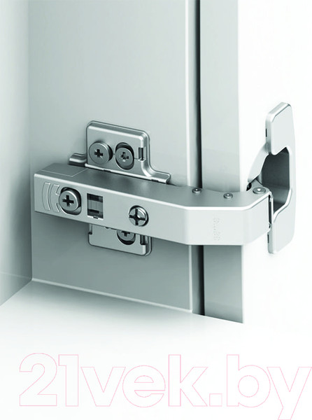 Изображение товара Комплект петель мебельных Samet Master 90° / 10100462-10 (10шт, накладные со встроенным доводчиком)