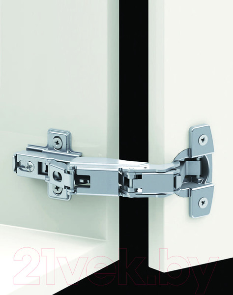 Изображение товара Комплект петель мебельных Samet Star 165° / 101947-10 (10шт, полунакладные без доводчика)