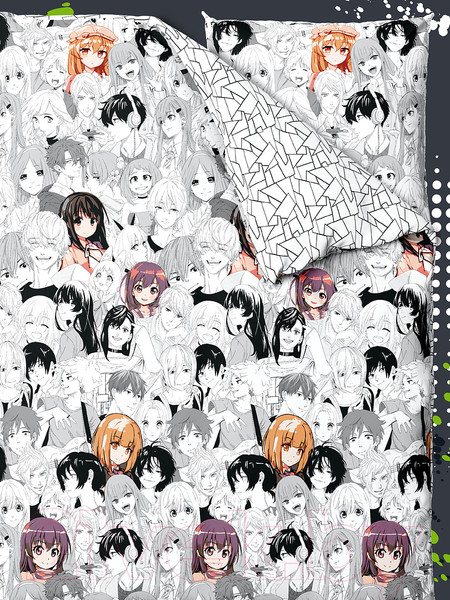 Изображение товара Комплект постельного белья Твой Стиль Тинейджер 70903/1 / 276115