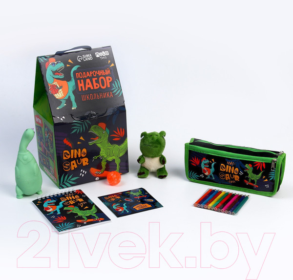 Изображение товара Набор школьника Milo Toys Динозавр / 9284045