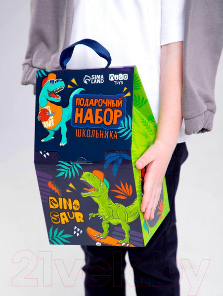 Изображение товара Набор школьника Milo Toys Динозавр / 9284045