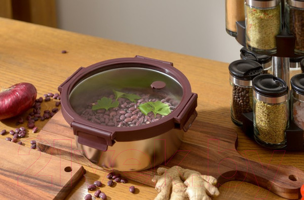 Изображение товара Ланч-бокс Smart Solutions SFE-SS-LB-ST-GLS-PL-1.5 (сливовый)