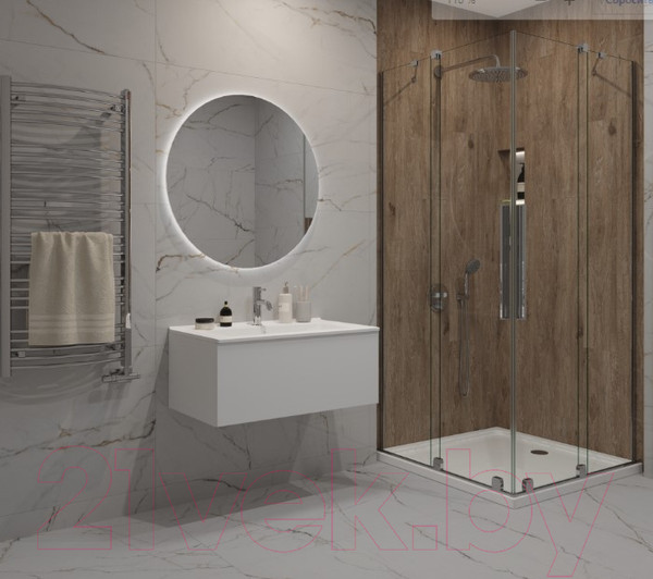 Изображение товара Тумба под умывальник ЗОВ Кито 90 / K90LW0MWM (белый матовый)