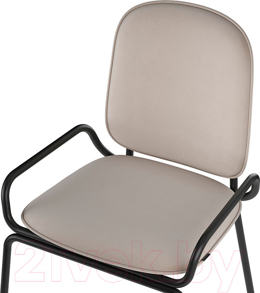 Изображение товара Стул Latitude Ror 2 Frame / RORCH2FRBKVLRBG (черный/бежевый)