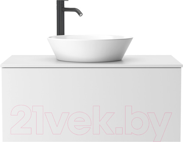Изображение товара Тумба под умывальник ЗОВ Кито 100 / K100LW0MWM (белый матовый)