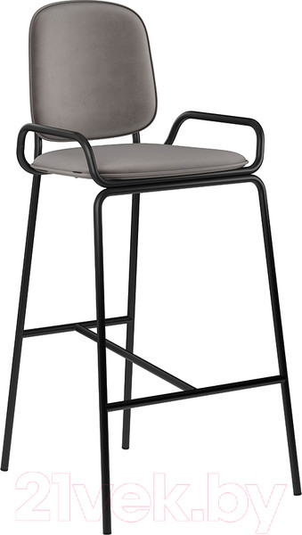 Изображение товара Стул барный Latitude Ror 2 Frame / RORBCH2FRBKVLRGR (черный/серый)
