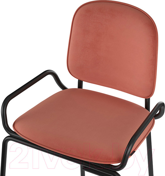 Изображение товара Стул барный Latitude Ror 2 Frame / RORBCH2FRBKVLRDRD (черный/темно-красный)