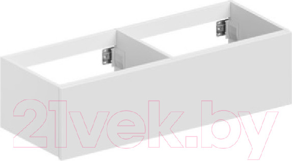 Изображение товара Тумба под умывальник ЗОВ Кито 120 / K120LW0MWM (белый матовый)
